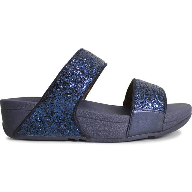 Wedge mules for women FitFlop Lulu Slide - Rose