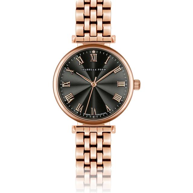 Silver watch woman Isabella Ford Louise - Doré