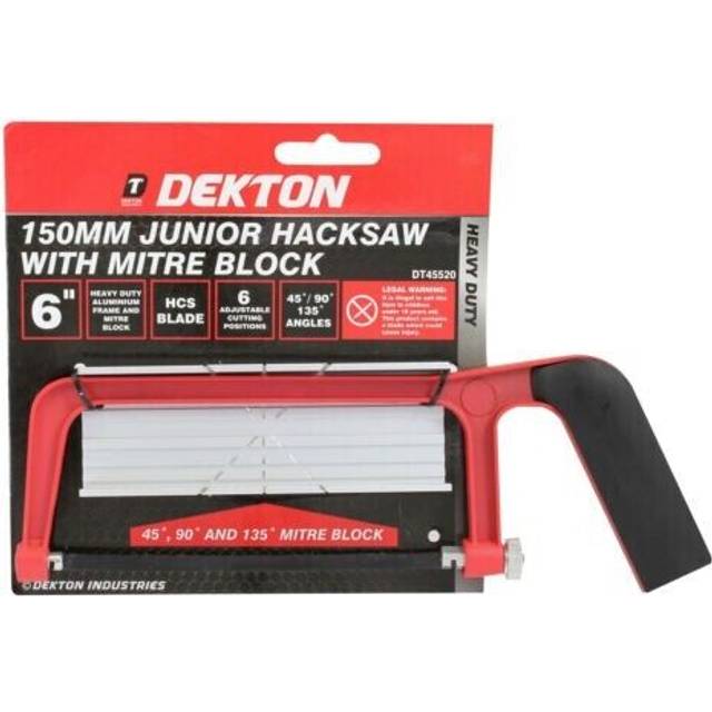 150MM JUNIOR HACKSAW WITH MITRE BLOCK, DT45520