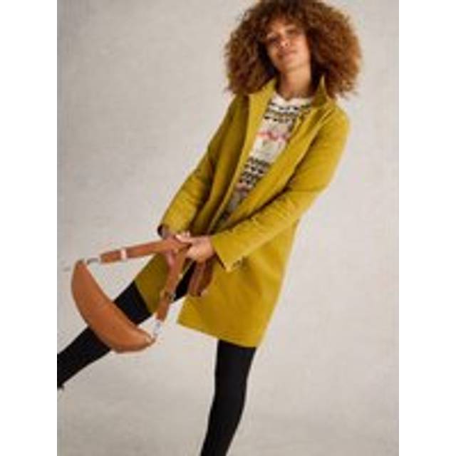White Stuff Karla Coat, Yellow