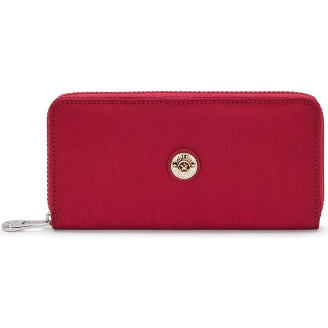Kipling Wallet & Purses Money World Red Red Wine Large Woman 100% Polyamide