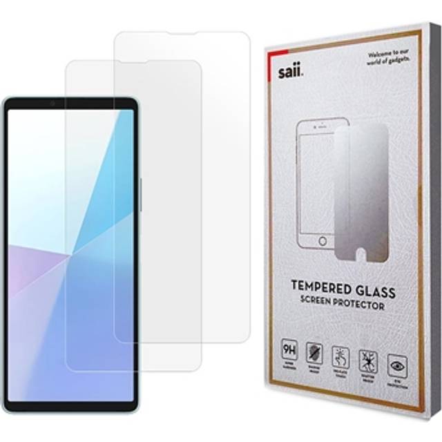 Sony Xperia 10 VI Saii 3D Premium Härdat Glas Skärmskydd - 9H - 2 St.