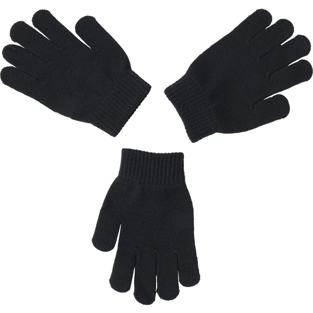 Ellos Collection - Fingervantar Magic Glove 3-pack - Svart