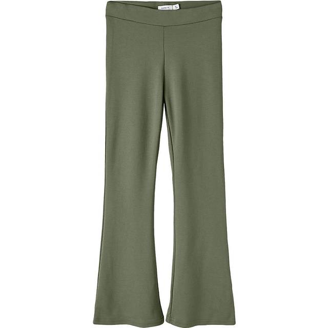 Viscose Bootcut Trousers