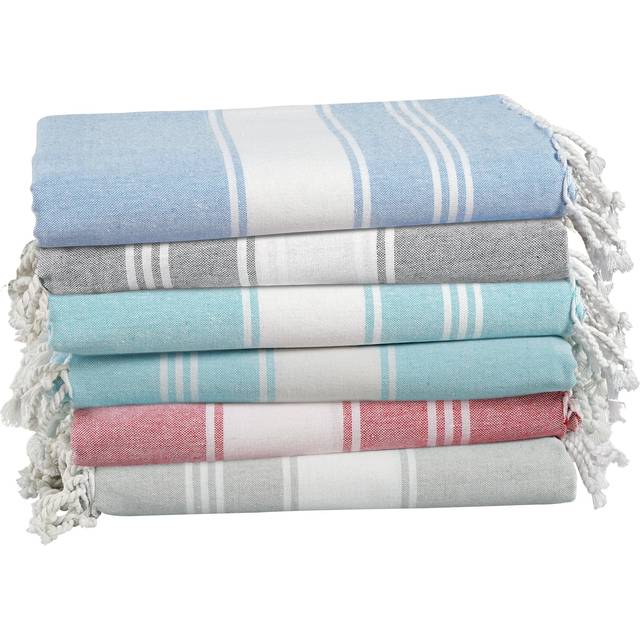 LANE LINEN Beach Towels 6 pack  Oversized Beach Towel  Lightweight Beach essentials for Women  Large Pool Towel  Absorbent & Quick Dry  Sand Free Beac