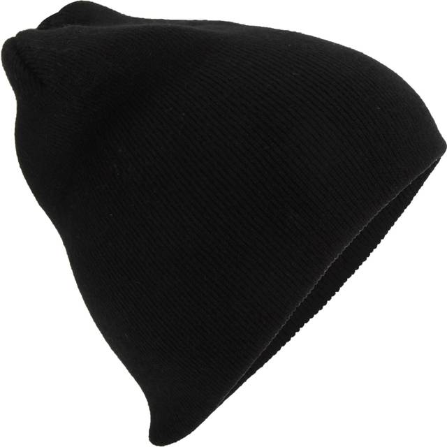 (One Size, Mustard) Beechfield Plain Basic Knitted Winter Beanie Hat