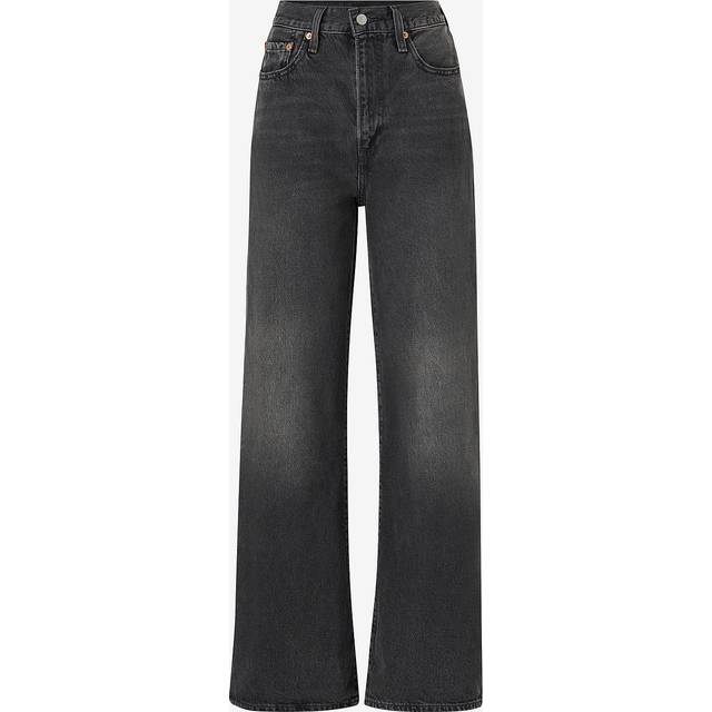 LEVI'S® Ribcage Wide Leg H223 Blacks |Svart |30 x 34