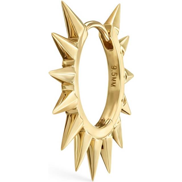 Maria Tash Yellow Gold Metal Mohawk Hoop Earring - 9.5mm
