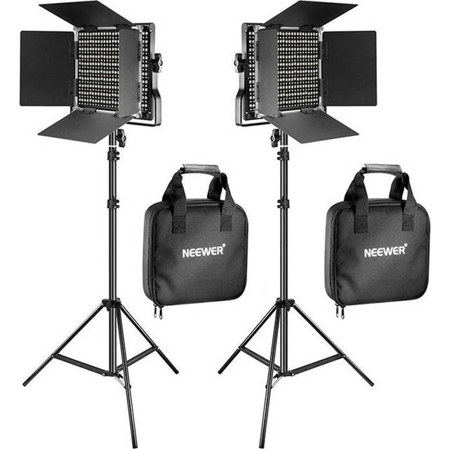 NEEWER LED-NL660 2個セット NEEWER NL660 Bi-Color Panel Light | LED Photography Light
