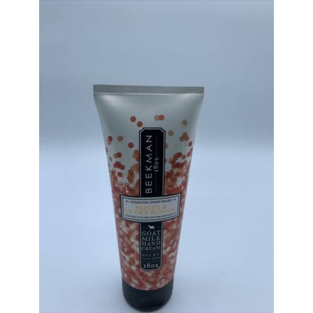 Beekman 1802 Pure Goat Milk Hand Cream  Honey & Orange Blossom - Scented - 3.4 oz - Moisturizing Lotion for Dry Skin - Anti-Aging Hydration
