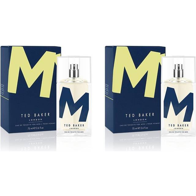 M EDT Duo Pack, Unique Notes of Tonka Bean and Sensual Musk with a Rich Woody Base, Mark of Distinction, Man Eau de Toilette, 2 x 75ml