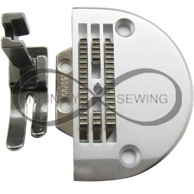 Heavy duty needle plate feed dog presser foot set juki ddl 8100e