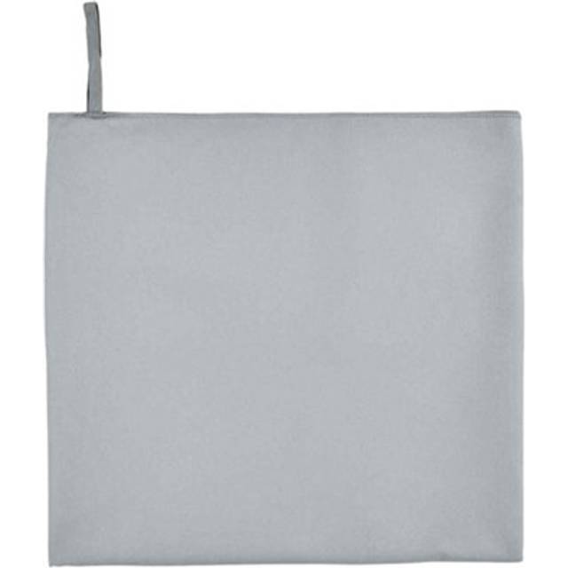 (One Size, Pure Grey) SOLS Atoll 50 Microfibre Hand Towel