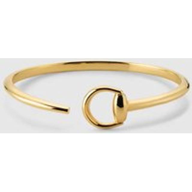 Gucci Horsebit 18ct Yellow Gold Bangle - 18cm