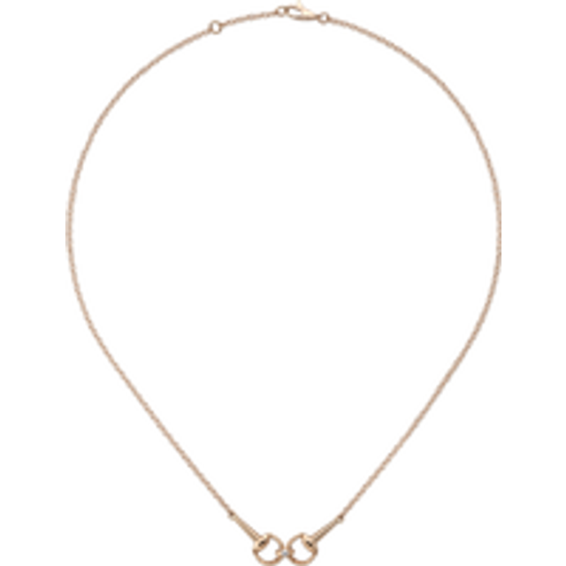 Gucci Horsebit 18ct Rose Gold Necklace
