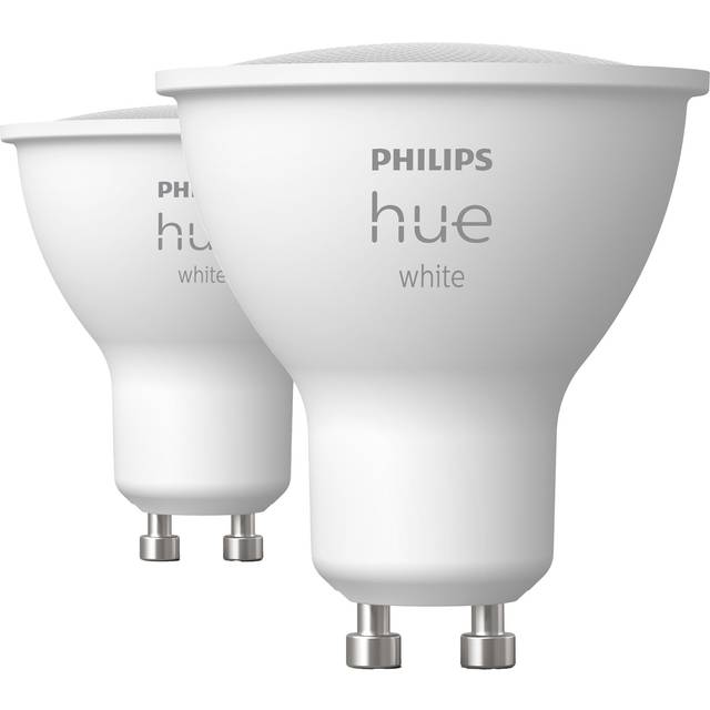 Philips Hue - White 6W Bluetooth GU10 Bulb 2 pcs.