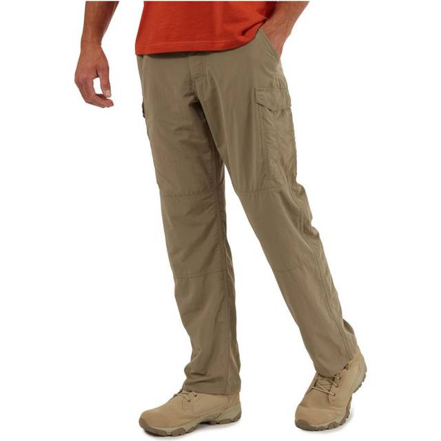 Craghoppers Mens Nosi Life Moisture Control Cargo Trousers 33R - Waist 33' (84cm), Inside Leg 31'