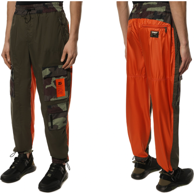 Multicolor Camouflage Jogger Cargo Pants - IT50 | L