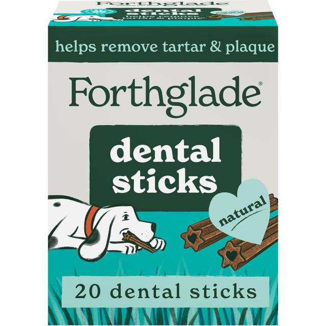 Forthglade Natural Dental Sticks for Dogs - 4 x 5 Sticks (20 Sticks Total)
