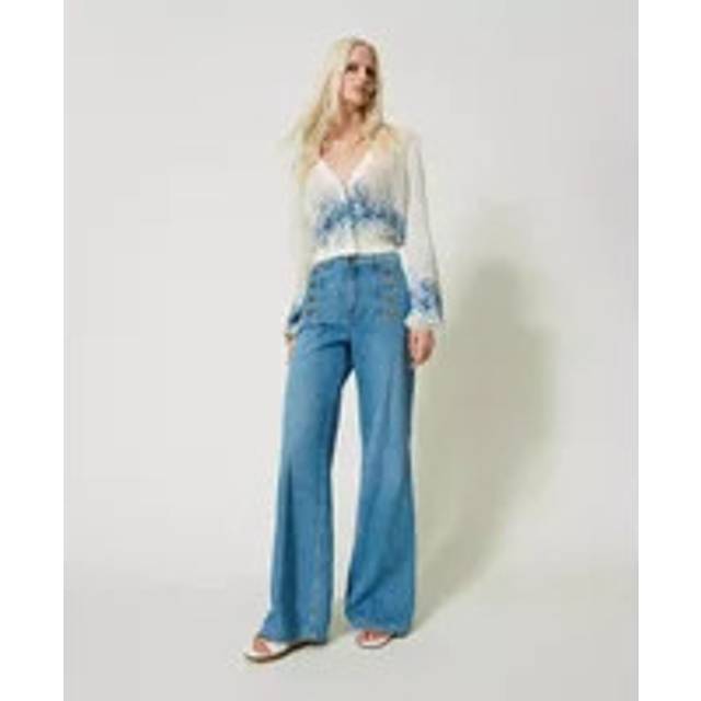 Jeans TWINSET Woman color Stone Washed - 25