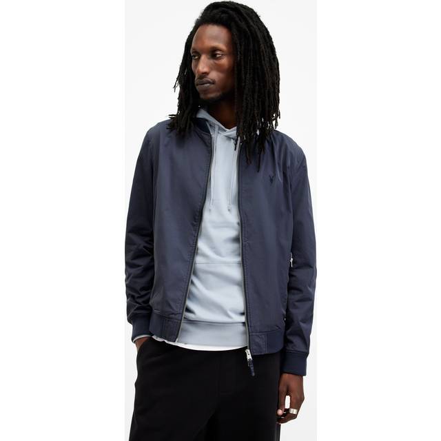 AllSaints Bassett Bomber Jacket - Blue