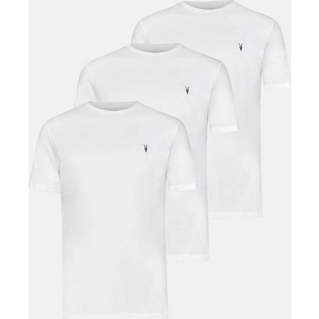 AllSaints Brace Short Sleeve Crew T-Shirt, Pack of 3