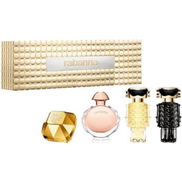 Paco Rabanne Miniatures Gift Set 5ml Lady Million EDP + 6ml Olympea EDP + 4ml Fame EDP + 4ml Fame Parfum EDP
