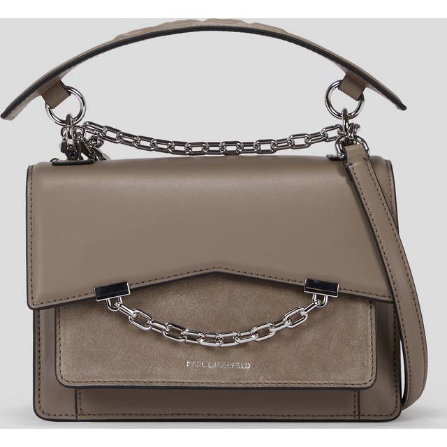 Karl Lagerfeld, Handbags, female, Gray, ONE SIZE, Niska Handtas