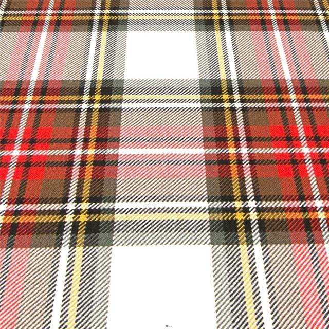 16oz Fabric Material Stewart Dress Weathered Tartan Heavy Weight 1 Metre