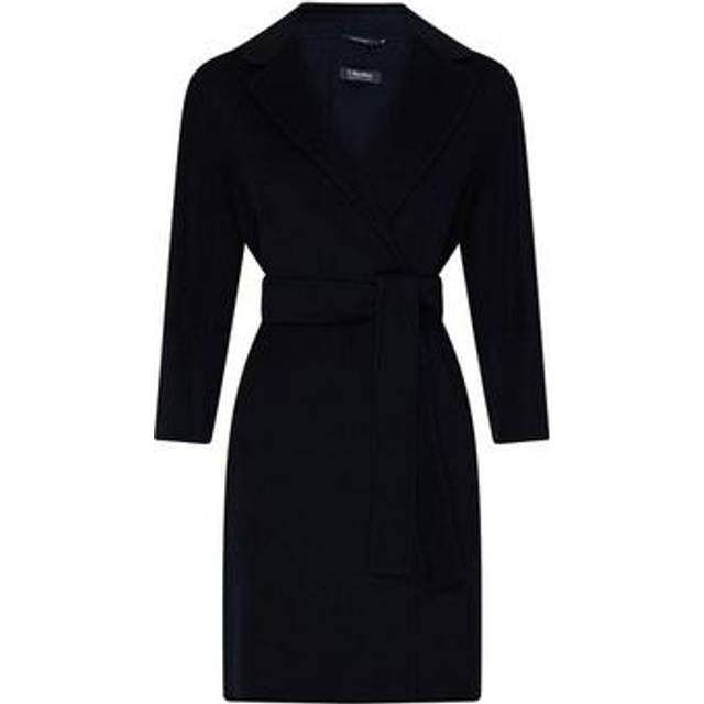 'S Max Mara 'Arona' Short Coat - Blue - 42 IT
