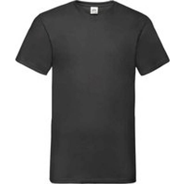 Fruit Of The Loom  Long Sleeve T-shirt Valueweight  - UK M - Black - UK M