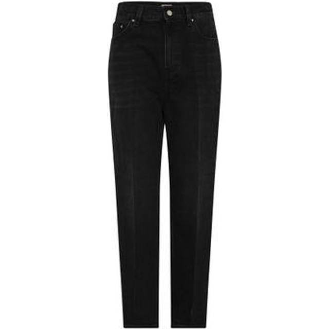 TOTEME Black Tapered Leg Jeans - FADED BLACK 230 - WAIST US 25