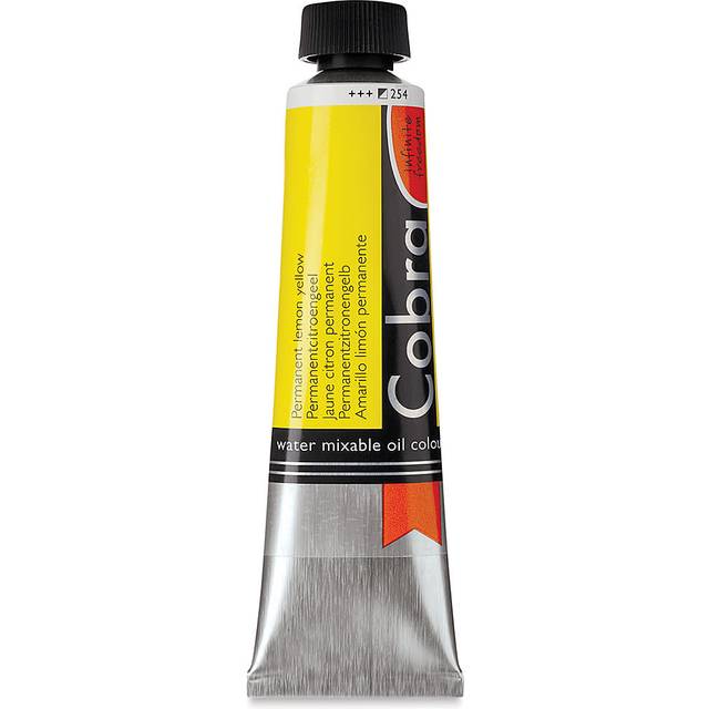 Oljefärg Talens Cobra Artist 254 Permanent Lemon Yellow 40ml