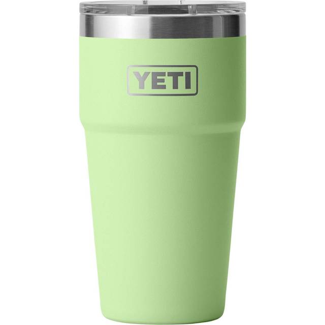 YETI Rambler 20 oz Stackable Tumbler  Stainless Steel  Vacuum Insulated with MagSlider Lid  Key Lime