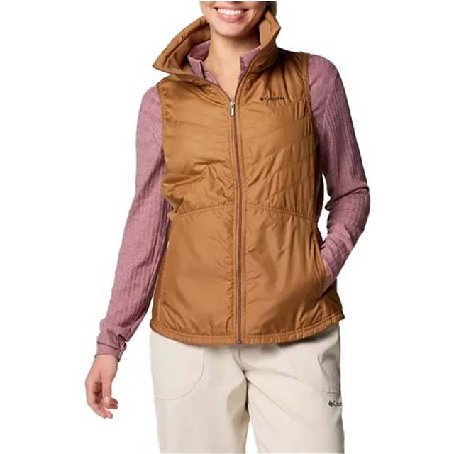 Columbia Women's Mix It Around Vest III- - Brown (L)