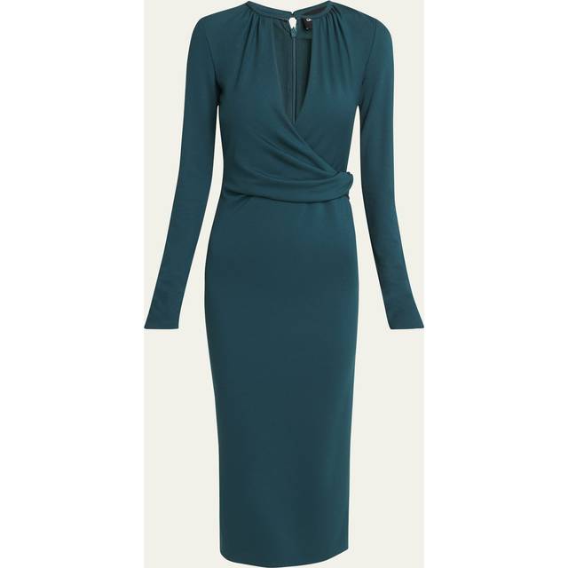 ASV viscose-blend midi dress