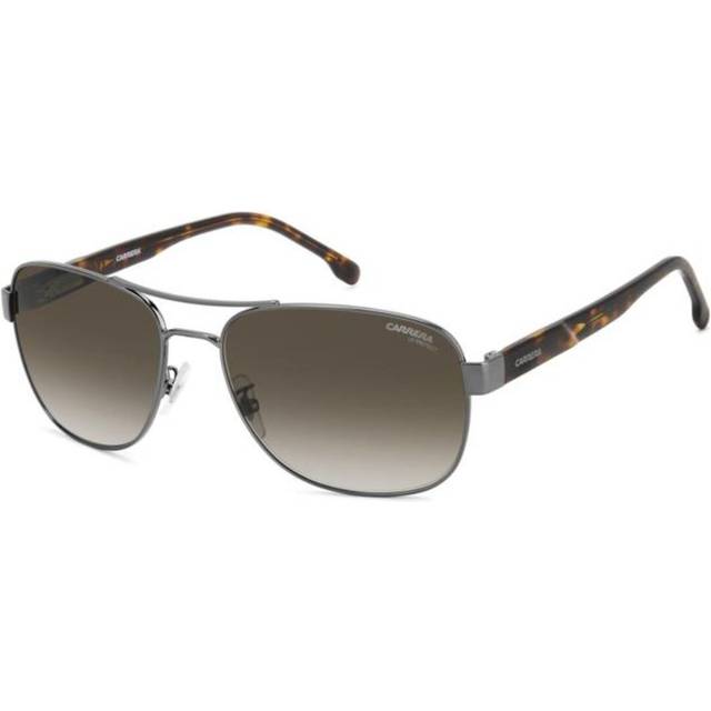 Carrera Herren C FLEX 02/G/S TZ2/HA Sonnenbrillen Metall Rutenio dunkel Braun Quadratisch Normal Schattiert