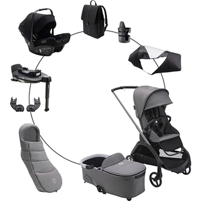 Bugaboo Dragonfly Ultimat paket för nyfödda