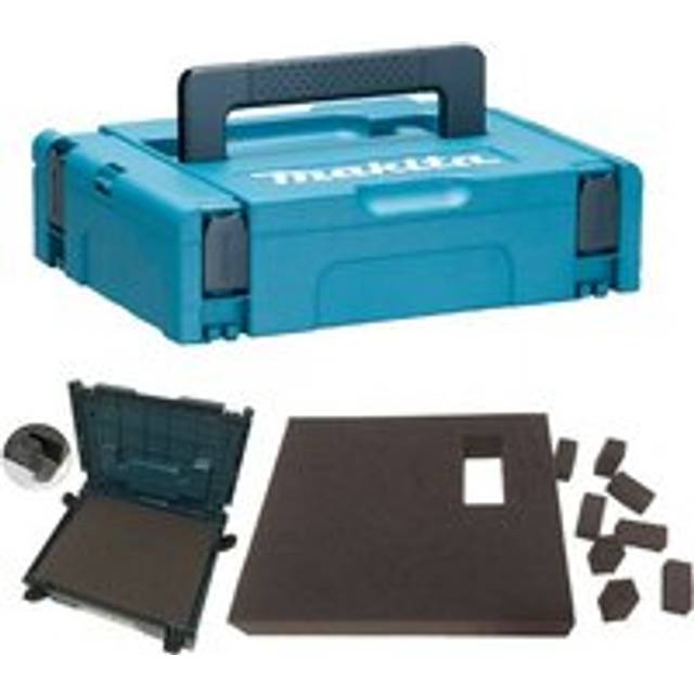 Makita MAKPAC Stacking Connector Tool Case Systainer TYPE 1 + Foam Insert