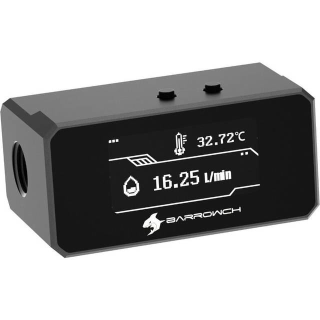 Barrow Multimode OLED Display Flow / Overheat Alarm - Black