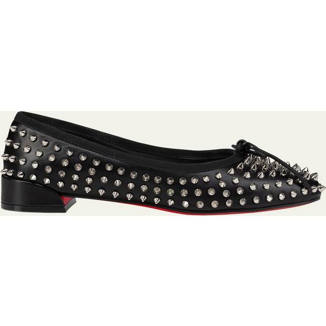 Christian Louboutin Sweetie Jane Spikes Leather Flat