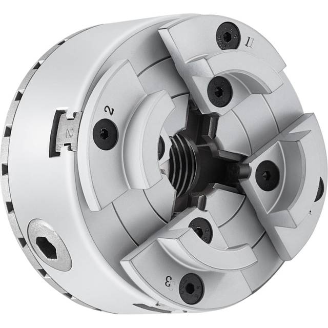 VEVOR KP2-3/4 Lathe Chuck, 4-Jaw 2.75" Diameter, Metal Lathe Chuck Turning Machine Accessories, Self-centering Tool, for Lathe, Precision Machining, Grinding Machines, Milling Machines