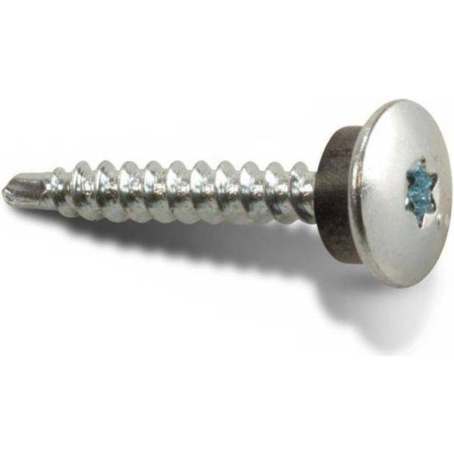 Heco 9605337 Fasadskruv 4,8 x 35 mm, 50-pack Svart