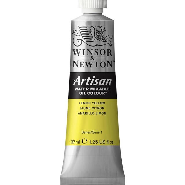 Winsor and Newton 37ml Artisan Mixable Oil Paint - Lemon Yellow