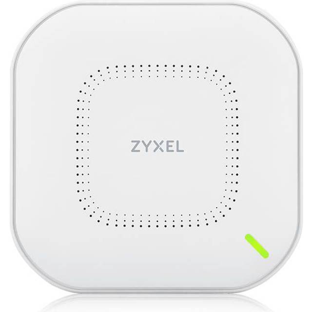 Zyxel Trådlös WiFi 6 Accesspunkt (802.11ax Dual Band), 1,77 Gbit/s, Fyrkärnig processor och två 2x2 MU-MIMO-antenner, Hanteras via Nebula-appen/Cloud eller Fristående [NWA110AX]