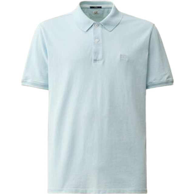C.P. Company, Polo Shirts, male, Blue, M, Classic Polo Shirt