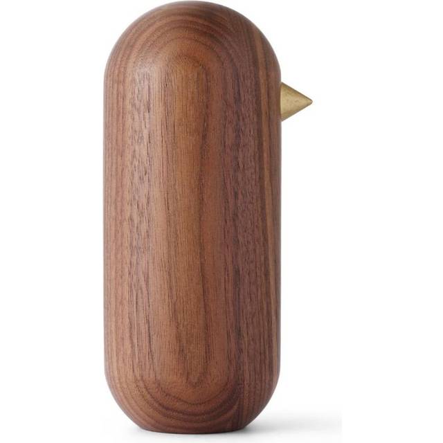 Normann Copenhagen Little Bird figure walnut 13.5 cm
