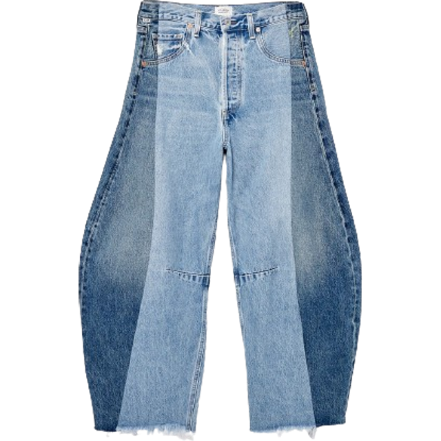 Citizens of Humanity Blue Pieced Horseshoe Jeans - frctu - WAIST US 29