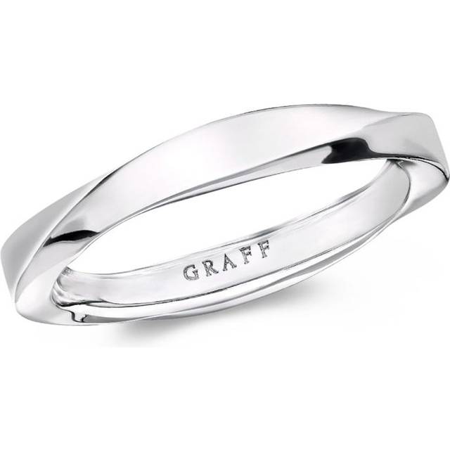 Graff White Gold Spiral RIng - 46