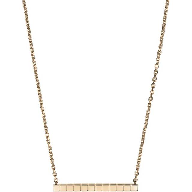 Chopard Rose Gold Ice Cube Necklace - One size